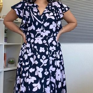 Kate Spade Smocked Back Dress
